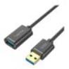 UNITEK Y-C457GBK Unitek USB extension converter USB3.0 AM-AF, 1,0m Y-C457GBK