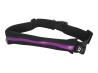 QOLTEC 50307 Qoltec Universal sports belt for smartphone/key single pocket black+purple