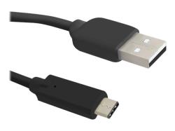 QOLTEC 50496 Qoltec Cable USB 3.1 Type C Male USB 2.0 A Male 0.25m