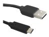 QOLTEC 50487 Qoltec Cable USB 3.1 type C male USB 2.0 A male 1m