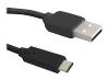 QOLTEC 50487 Qoltec Cable USB 3.1 type C male USB 2.0 A male 1m