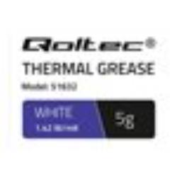 QOLTEC 51632 Qoltec Thermal paste 1.42 W/m-K 5g White
