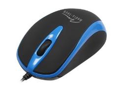 MEDIATECH MT1091B PLANO - Optical mouse 800 cpi, 3 buttons + scrolling wheel, USB interface
