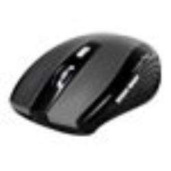 MEDIATECH MT1113T RATON PRO - Wireless optical mouse, 1200 cpi, 5 buttons, color titan