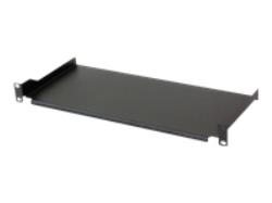 INTELLINET 901406 Intellinet 19 1U Shelf Depth 200 mm max. 25 kg Non-Vented Steel Black