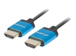 LANBERG HDMI M/M v2.0 cable 1.8m black | CA-HDMI-22CU-0018-BK