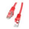 LANBERG Patchcord cat.6 1m FTP red