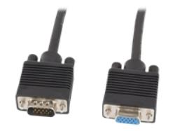 LANBERG VGA M/F extension cable 5m | CA-VGAC-10CC-0050-B+