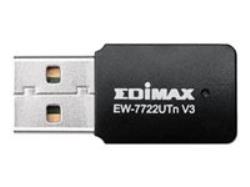 EDIMAX Wireless N300 Wi-Fi 4 Mini USB Adapter | EW-7722UTN V3