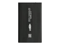QOLTEC Ext. HDD Case HDD/SSD Black | 51861