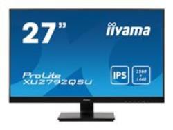 IIYAMA XU2792QSU-B1 Business WQHD 27inch IPS LED WQHD 16:9 70Hz 1000:1 350cd/m2 5ms HDMI DVI DP USB hub Black