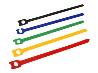 TECHLY Multicolor Velcro Cable Ties Set of 10pcs 150x12mm