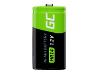 GREEN CELL 2x battery C R14 HR14 Ni-MH 1.2V 4000mAh