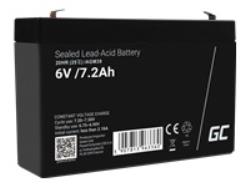GREENCELL Battery AGM VRLA 6V 7.2Ah | AGM39