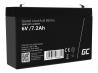 GREENCELL Battery AGM VRLA 6V 7.2Ah