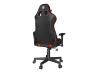 GEMBIRD Gaming chair SCORPION black/red skin