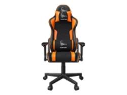 GEMBIRD Gaming chair SCORPION black mesh orange skin | GC-SCORPION-04X