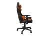 GEMBIRD Gaming chair SCORPION black mesh orange skin