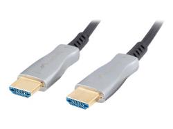 LANBERG HDMI M/M cable 80m optical AOC | CA-HDMI-20FB-0800-BK