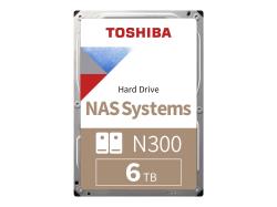 TOSHIBA N300 NAS HDD 6TB 3.5i Retail | HDWG460EZSTA
