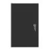 LANBERG Rack cabinet 10inch wall mount 9U 280x310 black with metal door flat pack