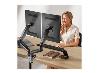TECHLY Double Monitor Desk Stand 17-32in