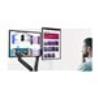 TECHLY Double Monitor Desk Stand 17-32in