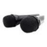 MEDIA-TECH ACCENT PRO MT395 Two Wireless Microphones and USB Receiver for Karaoke Speakers