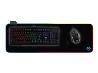 MEDIA-TECH RGB GAMING MAT MT262 Big Gaming Mat With Color Illumination for Mouse and Keyboard