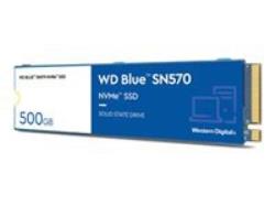 WD Blue SSD SN570 NVMe 500GB M.2 2280 PCIe Gen3 8Gb/s internal single-packed | WDS500G3B0C