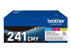 BROTHER rainbow pack multi pack toners | TN241CMY