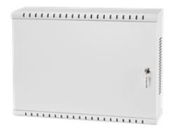 NETRACK Hanging cabinet V-Line Rack 19inch 2U / 120mm - gray metal door | 019-020-120-111