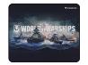 NATEC GENESIS Mouse Pad Carbon 500 M World of Warships Armada 300x250mm
