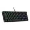 COOLER MASTER Keyboard mechanical SK620 RGB backlight low profile switch red