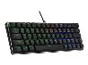 COOLER MASTER Keyboard mechanical SK620 RGB backlight low profile switch red