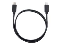 QOLTEC 52343 USB 2.0 cable type C male USB 2.0 type C male 1.4m Black
