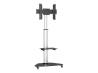 TECHLY Floor Stand with Shelf Trolley TV