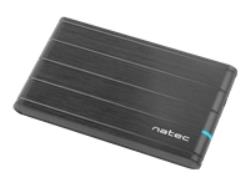 NATEC External HDD/SSD enclosure Rhino Plus SATA 2.5inch USB 3.0 black | NKZ-1568