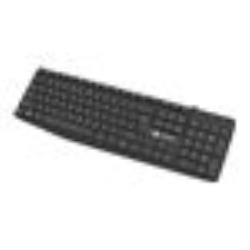 NATEC Keyboard Nautilus US slim black | NKL-1950