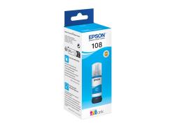 EPSON 108 EcoTank Cyan Ink Bottle | C13T09C24A