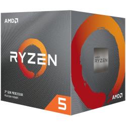 AMD CPU Desktop Ryzen 5 6C/12T 4600G (3.7/4.2GHz Boost,11MB,65W,AM4) Box, with Radeon Graphics | 100-100000147BOX