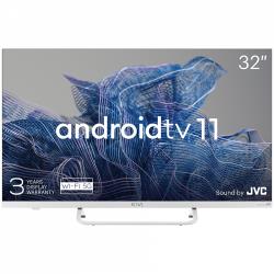 32', FHD, Android TV 11, White, 1920x1080, 60 Hz, Sound by JVC, 2x8W, 27 kWh/1000h , BT5.1, HDMI ports 3, 24 months | 32F750NW
