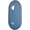 LOGITECH M350 Pebble Bluetooth Mouse - BLUEBERRY