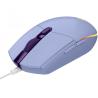 LOGITECH G102 LIGHTSYNC Corded Gaming Mouse - LILAC - USB - EER