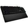LOGITECH G513 Carbon RGB Mechanical Gaming Keyboard, GX Blue (Clicky) - CARBON - US INT'L - USB - INTNL - G513 CLICKY