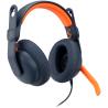 LOGITECH ZONE Learn - On Ear Wired Headset - CLASSIC BLUE - USB-C