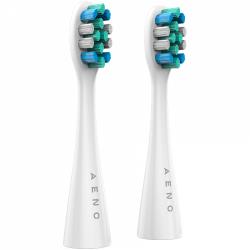 AENO Replacement toothbrush heads, White, Dupont bristles, 2pcs in set (for ADB0001S/ADB0002S) | ADBTH1-2