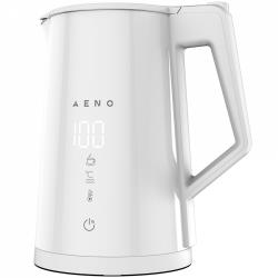 AENO Electric Kettle EK8S Smart: 1850-2200W, 1.7L, Strix, Double-walls, Temperature Control, Keep warm Function, Control via Wi-Fi, LED-display, Non-heating body, Auto Power Off, Dry tank Protection | AEK0008S