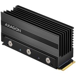 Axagon Passive aluminum heatsink for single-sided and double-sided M.2 SSD disks, size 2280, height 36 mm. | CLR-M2XL