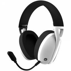 CANYON Ego GH-13, Gaming BT headset, +virtual 7.1 support in 2.4G mode, with chipset BK3288X, BT version 5.2, cable 1.8M, size: 198x184x79mm, White | CND-SGHS13W